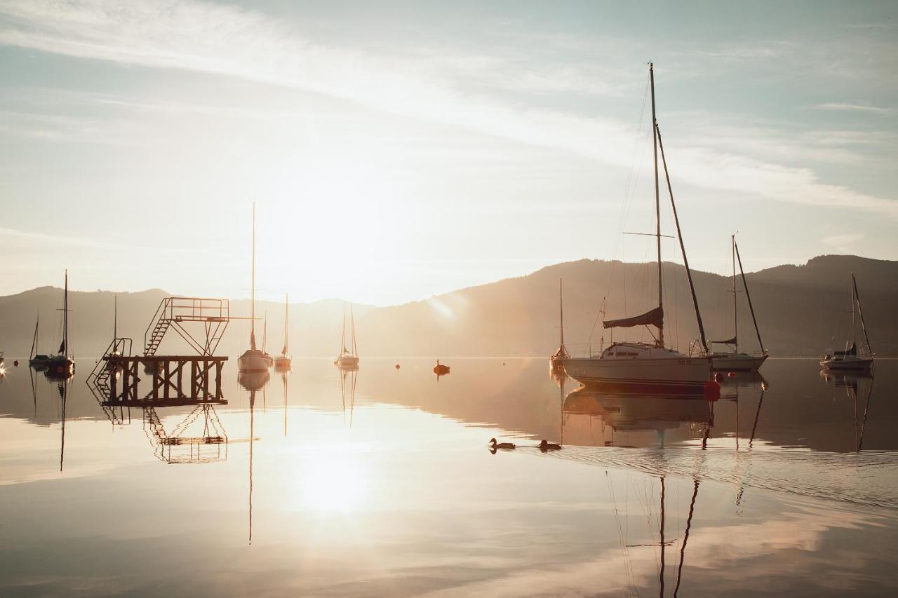 Boutique Hotel Aichinger Nussdorf am Attersee Bagian luar foto